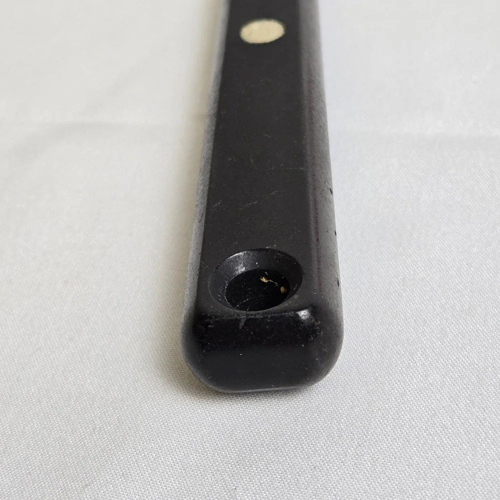 Ekco Forge Stainless Steel Meat Carving Fork, Black Handle,‎ USA, 11.5